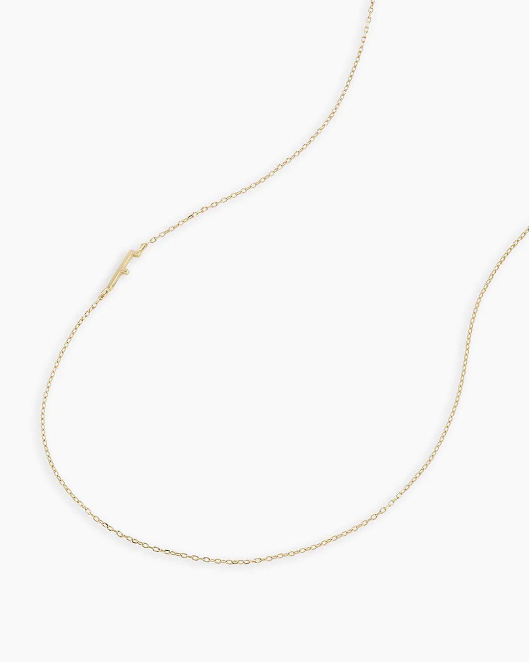 14k Gold Alphabet Necklace