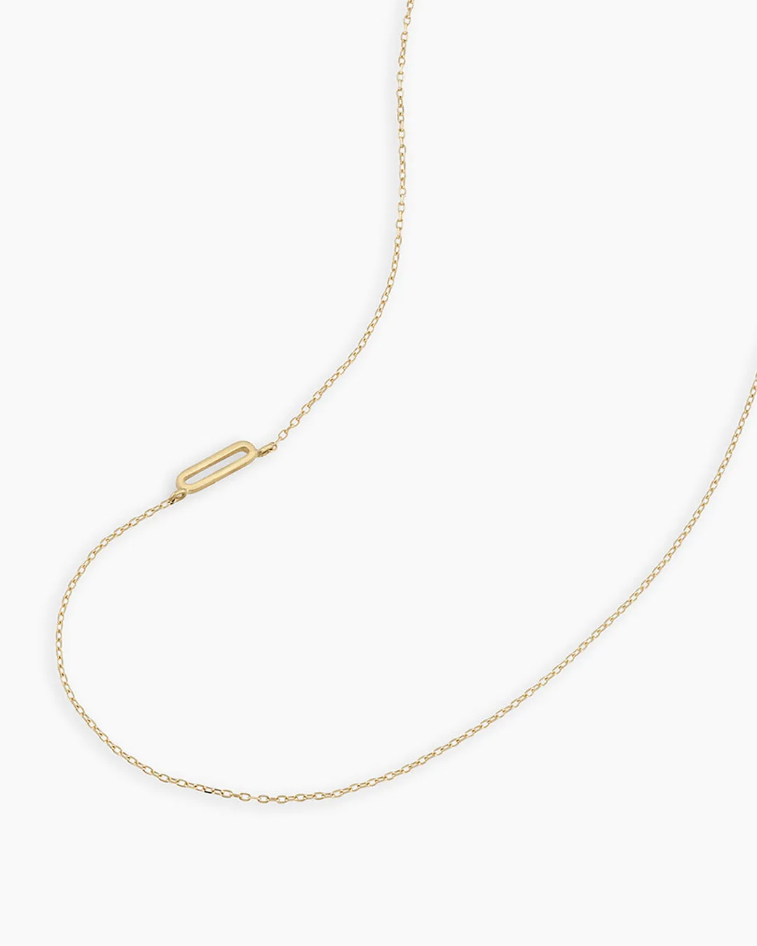 14k Gold Alphabet Necklace