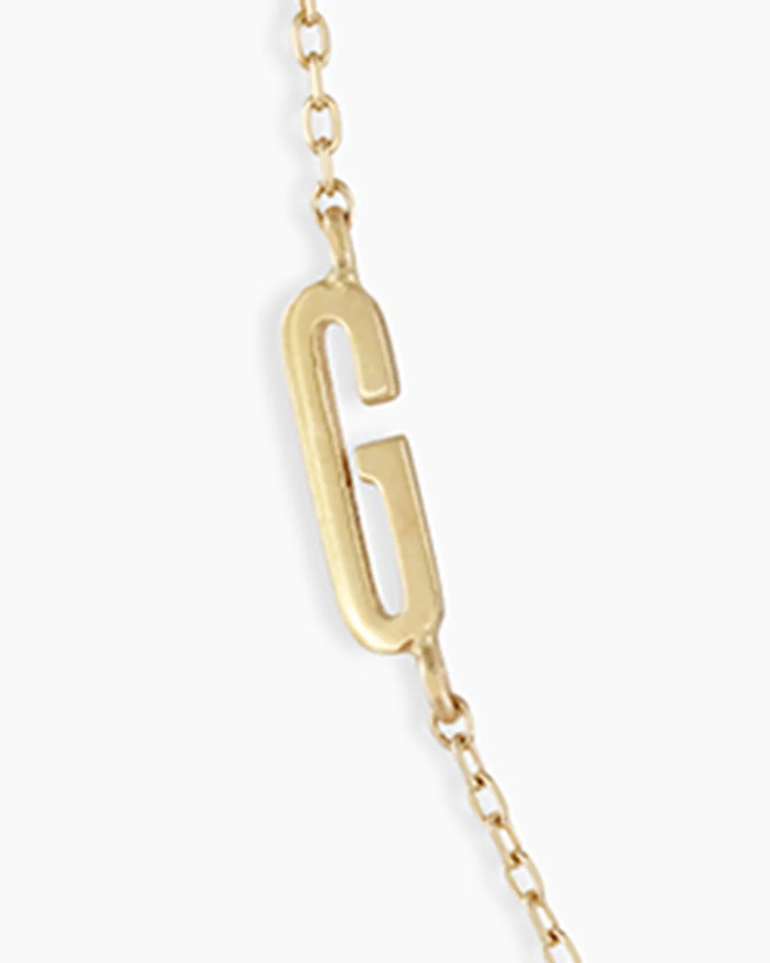 14k Gold Alphabet Necklace