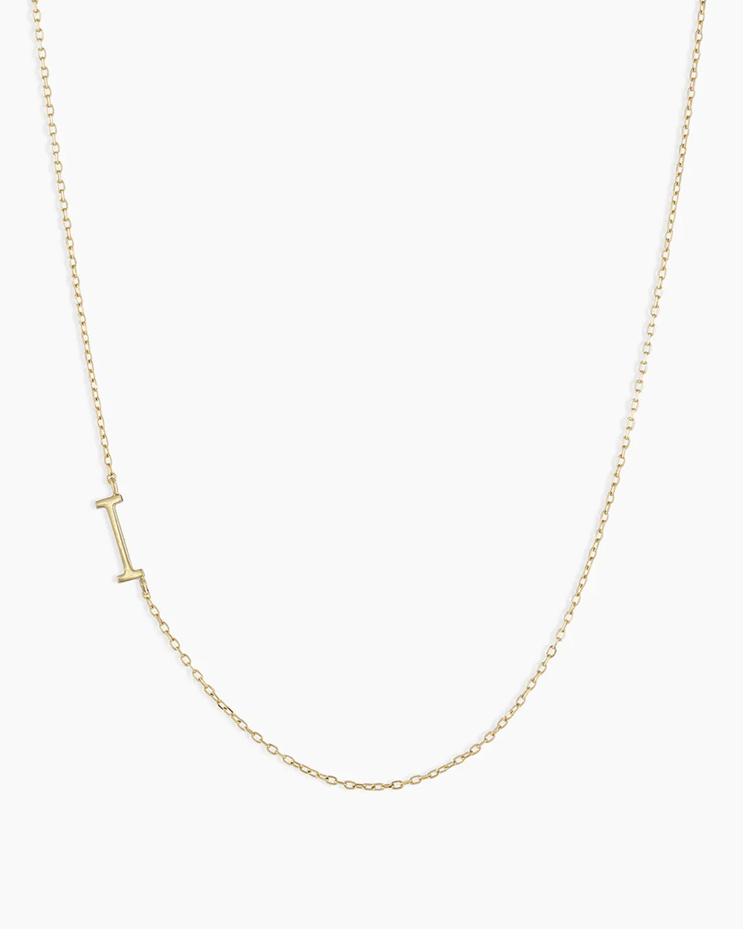 14k Gold Alphabet Necklace