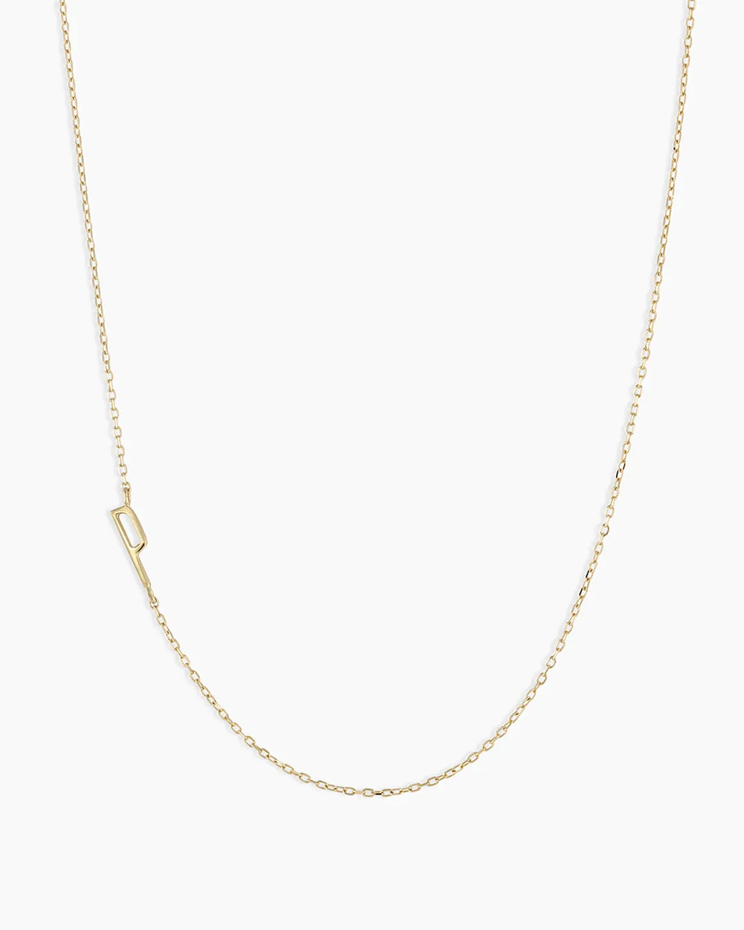 14k Gold Alphabet Necklace