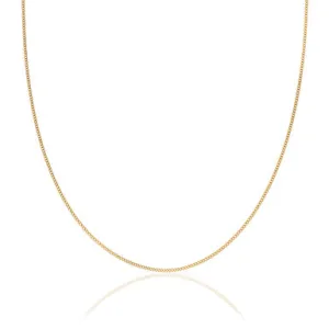 18ct Yellow Gold 16" Curb Chain N0638100