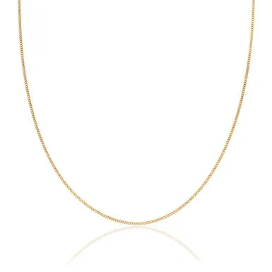 18ct Yellow Gold 16" Curb Chain N0638100