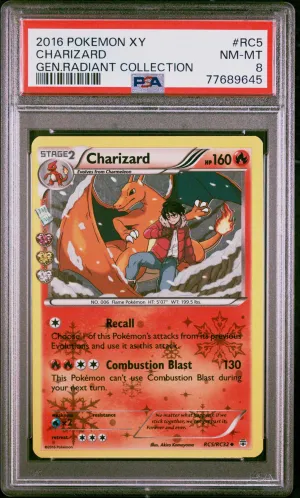 2016 Pokemon Xy Generations Radiant Collection Rc5 Charizard Gen.Radiant Collection