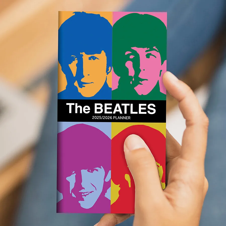 2025-2026 The Beatles Small Monthly Pocket Planner