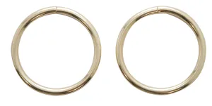 2.25" Large Purse Rings, Gold