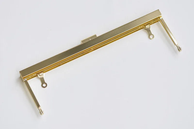 24cm (9")Retro Purse Frame Large Handle Purse Frame With Screws Two Colors Available 24 x 7.5cm ( 9" x 3")