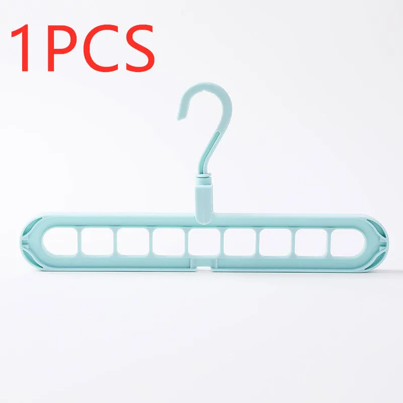 9-hole Clothes Hanger Organizer Space Saving Hanger