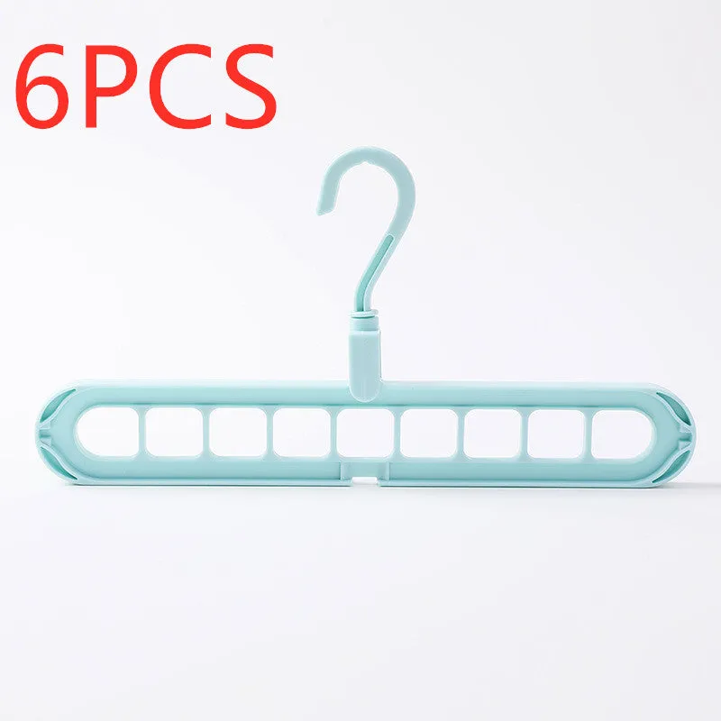 9-hole Clothes Hanger Organizer Space Saving Hanger