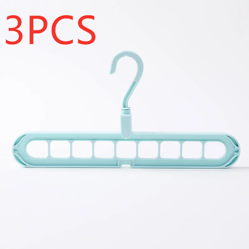 9-hole Clothes Hanger Organizer Space Saving Hanger