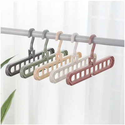 9-hole Clothes Hanger Organizer Space Saving Hanger