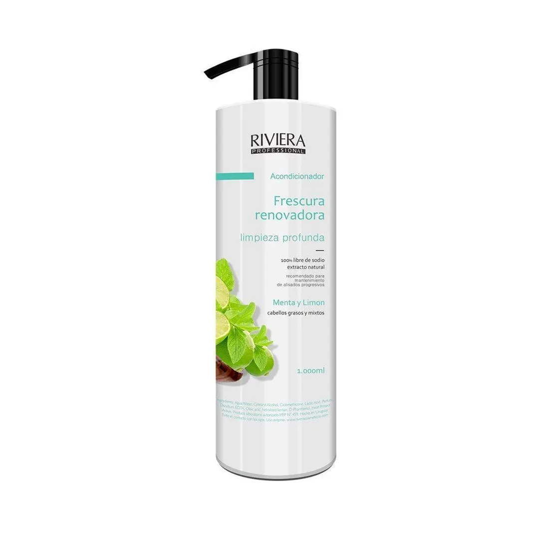 Acondicionador Menta y Limón Riviera 1 lt.