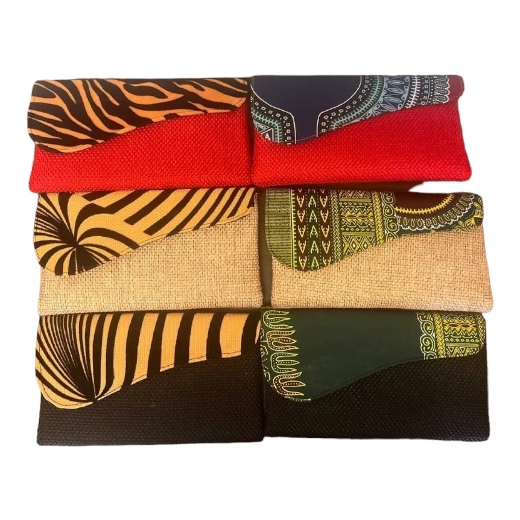 African Jute Clutch Bag | Geri's Bluffing Boutique