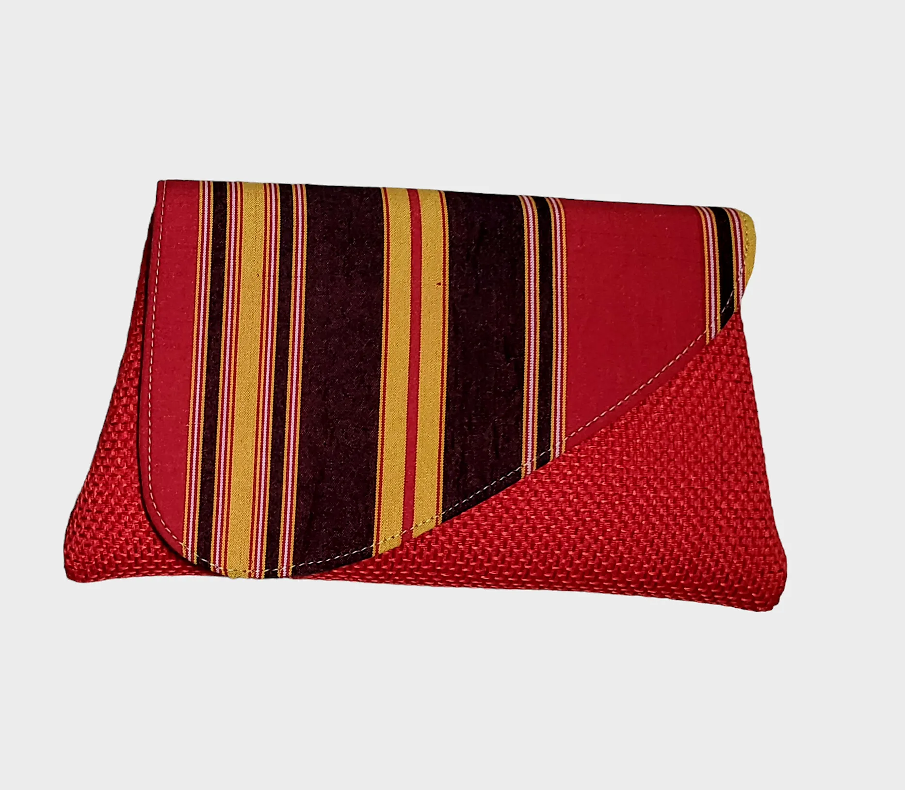 African Jute Clutch Bag | Geri's Bluffing Boutique