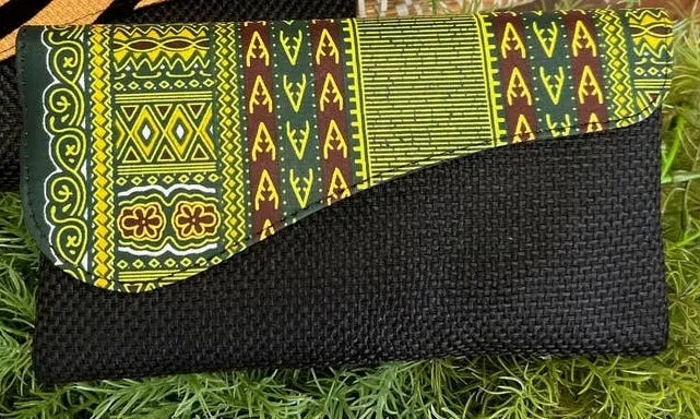 African Jute Clutch Bag | Geri's Bluffing Boutique