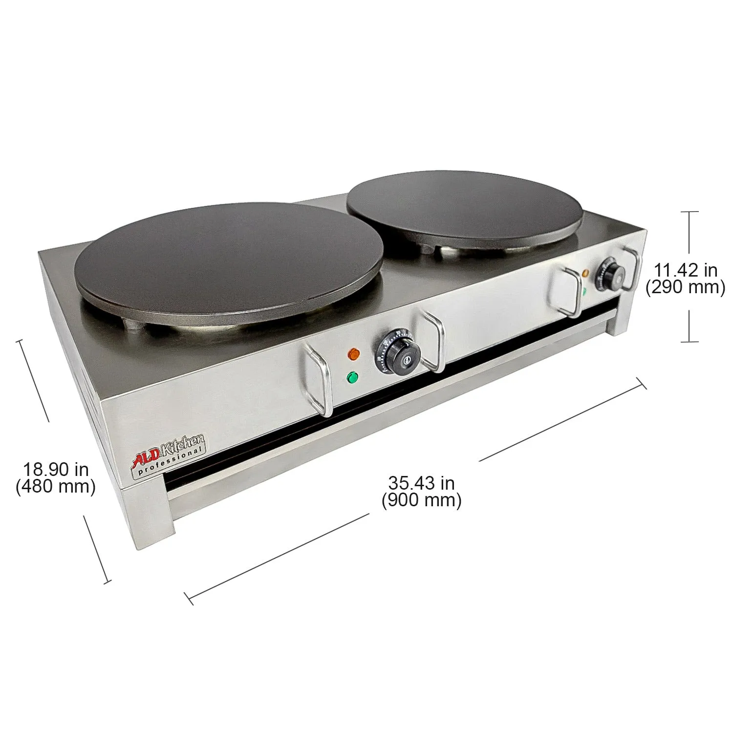 ALDKitchen Crepe Maker Commercial | Electric Pancake Maker