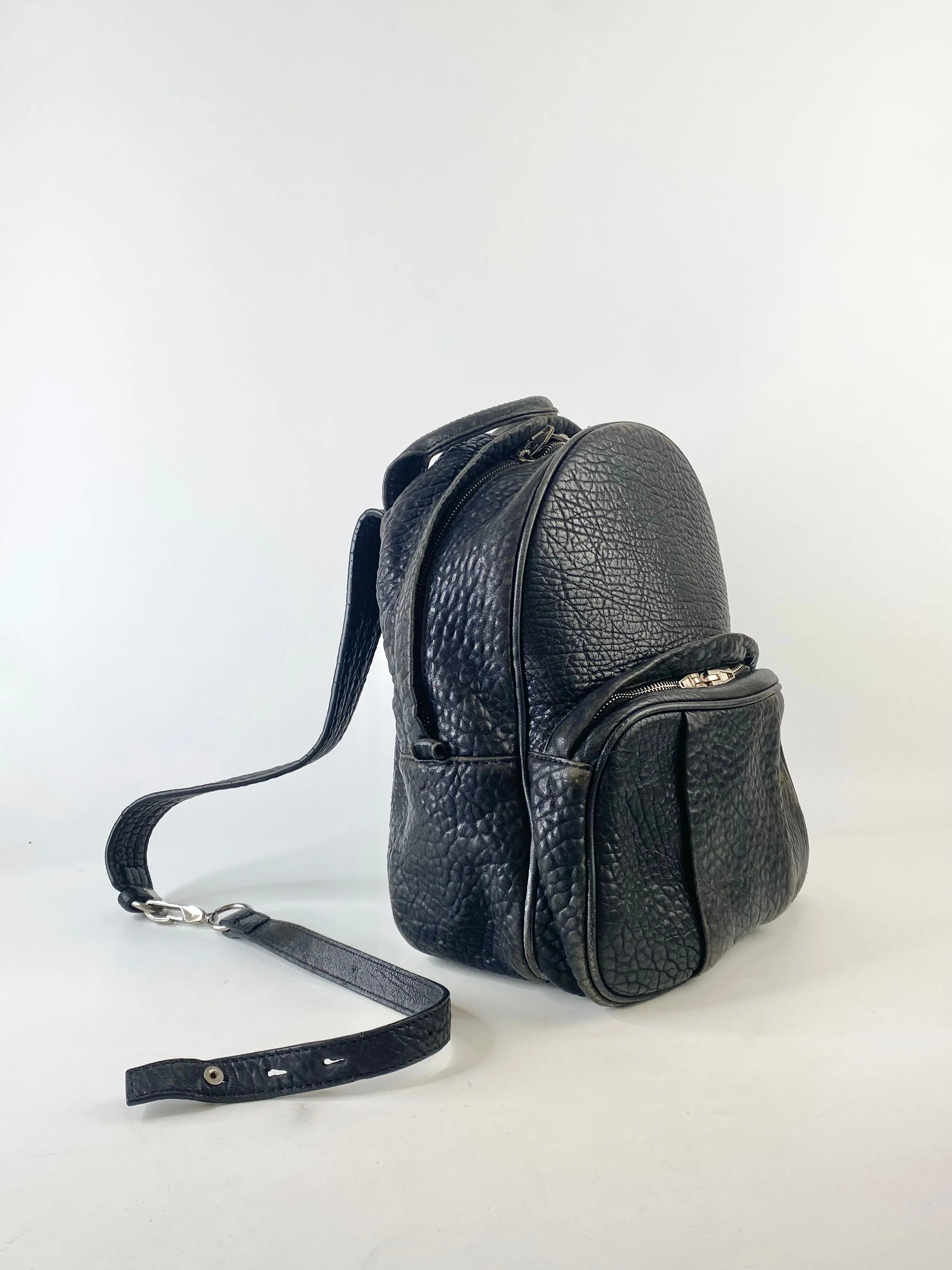 Alexander Wang Black Rocco Studded Backpack