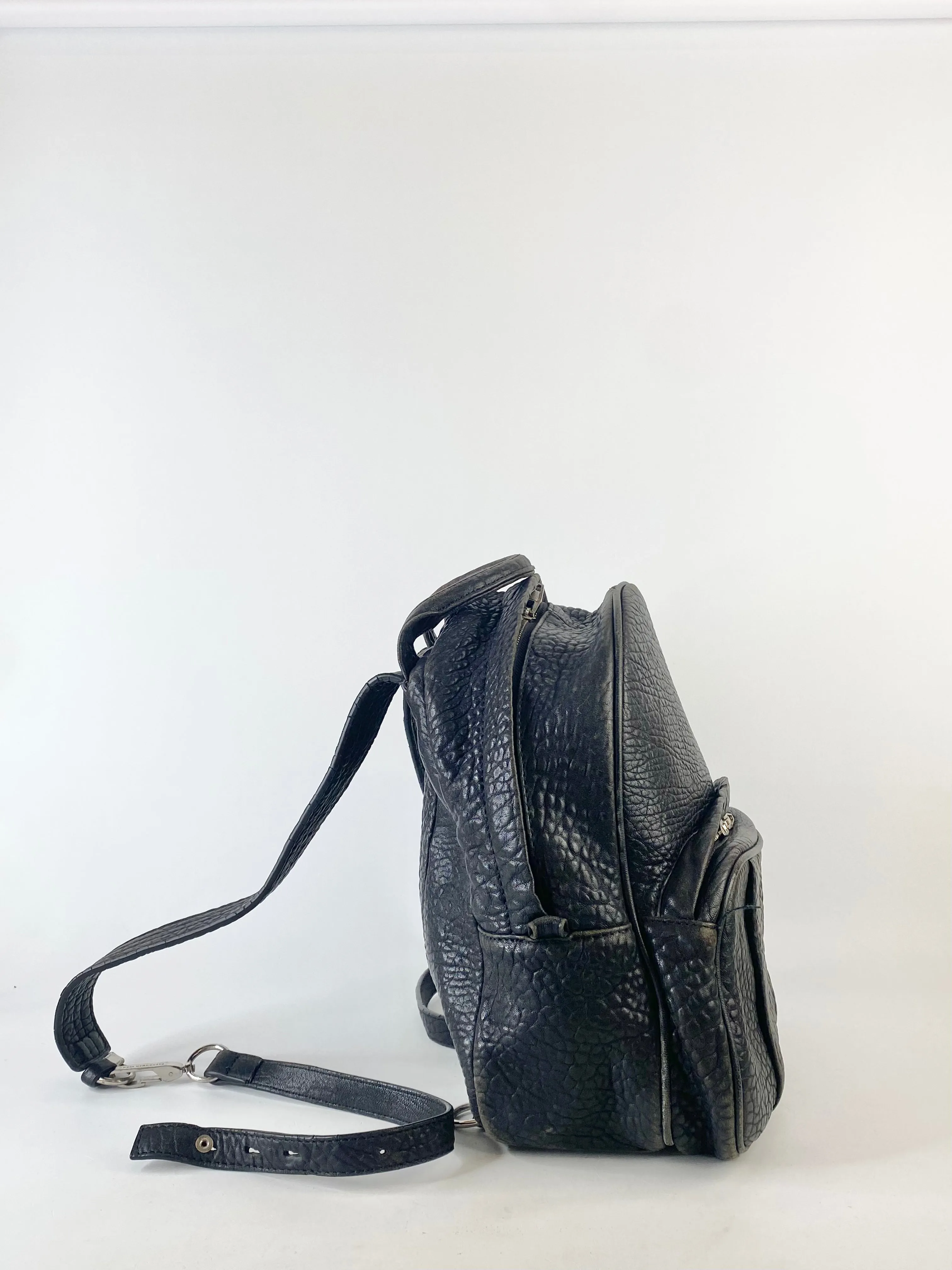 Alexander Wang Black Rocco Studded Backpack