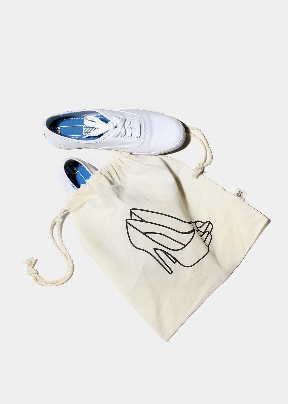 AOA Canvas Shoe Bag