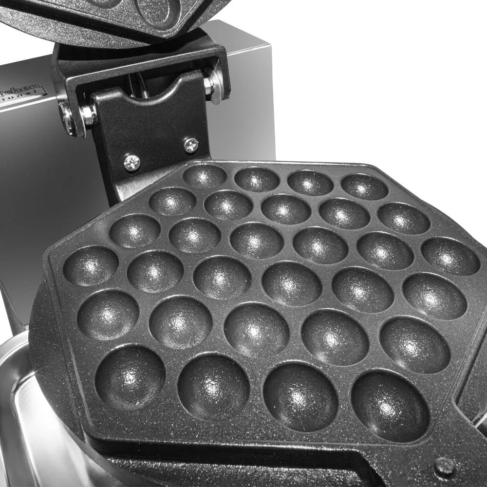 AP-127 Bubble Waffle Maker Machine | Egg Waffle Iron | Improved Manual Thermostat | 360 Rotated Mechanism