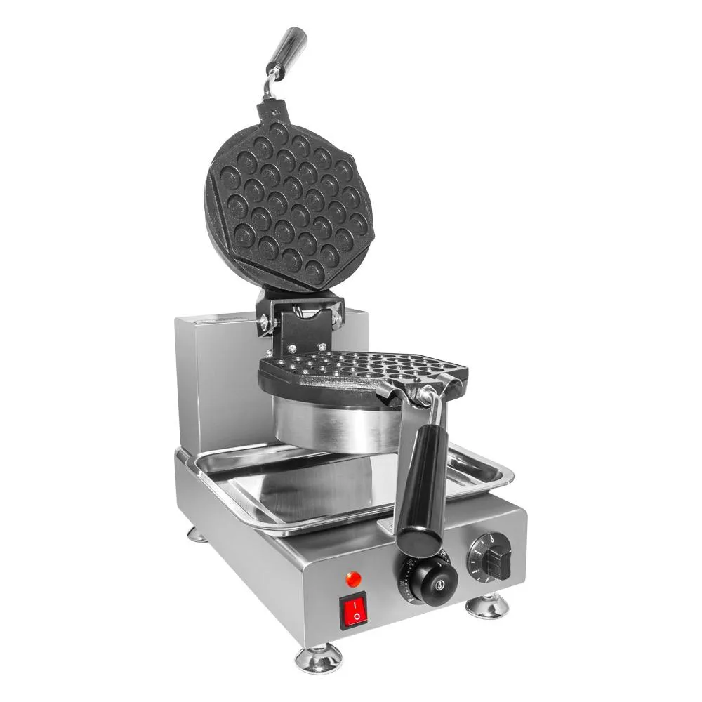 AP-127 Bubble Waffle Maker Machine | Egg Waffle Iron | Improved Manual Thermostat | 360 Rotated Mechanism