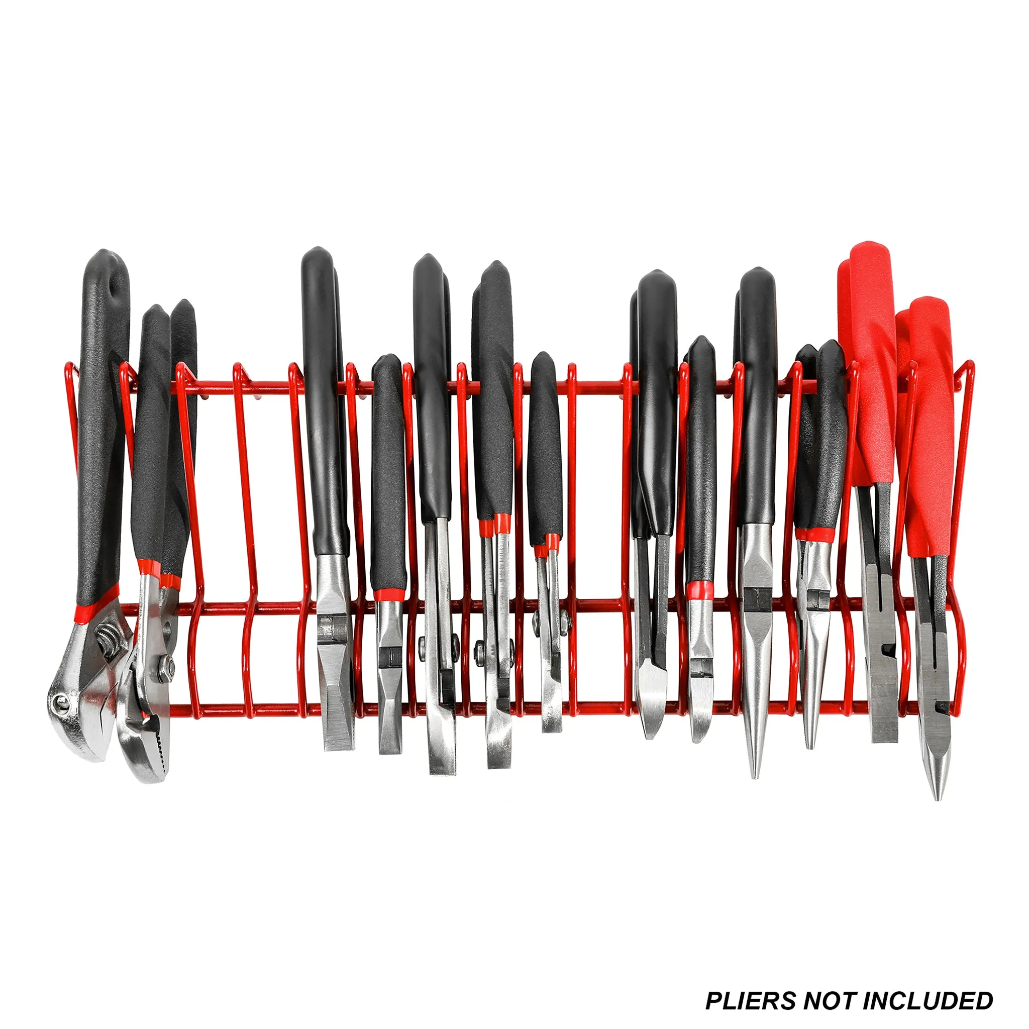 ARES 62005 - 2-Piece Red 16 Slot Plier Rack Set