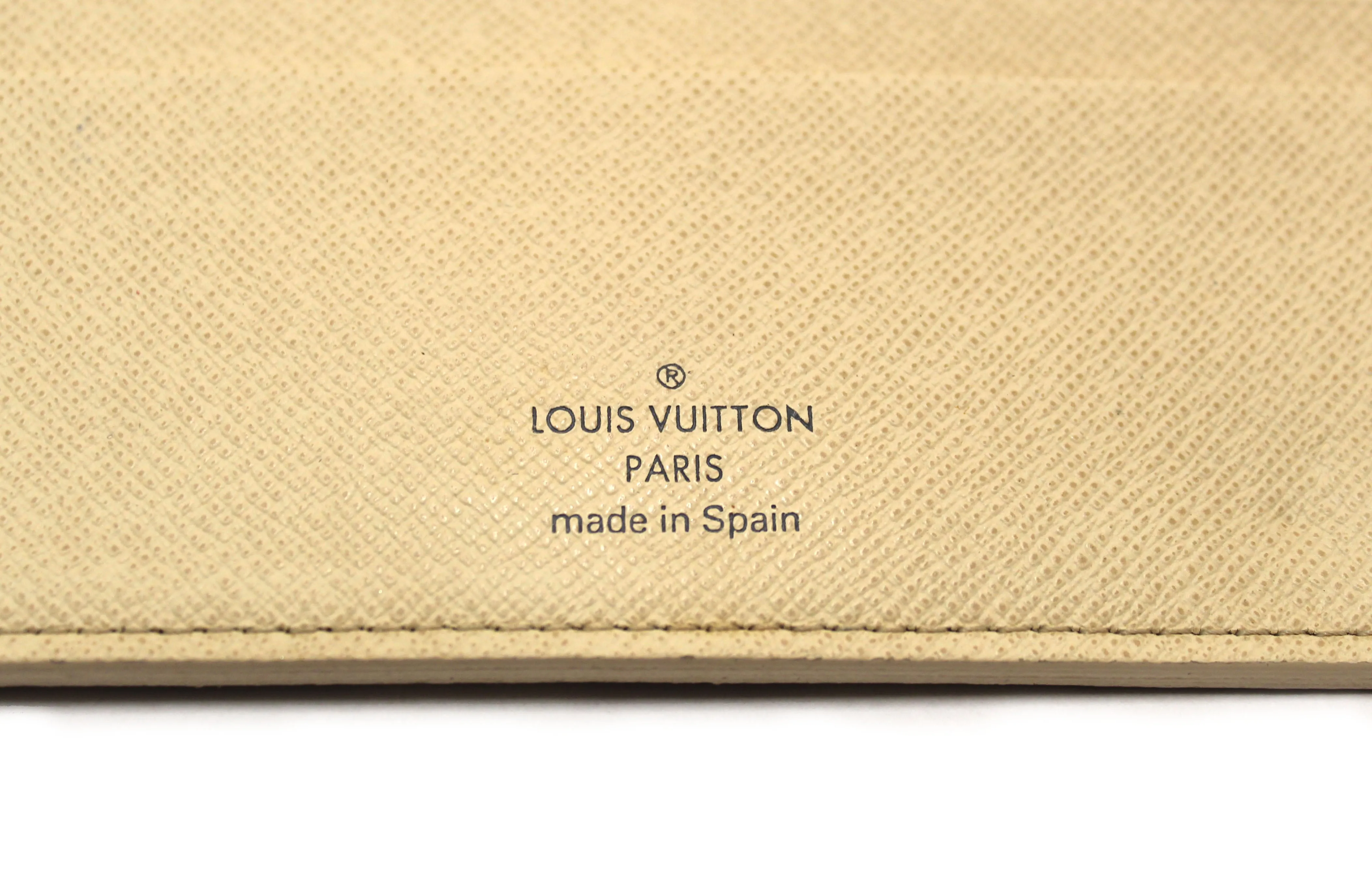 Authentic Louis Vuitton Damier Azur Canvas Insolite Long Wallet