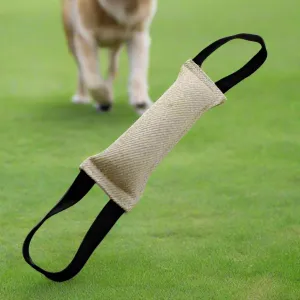 Bende 2 Handled Jute Dog Training Tug