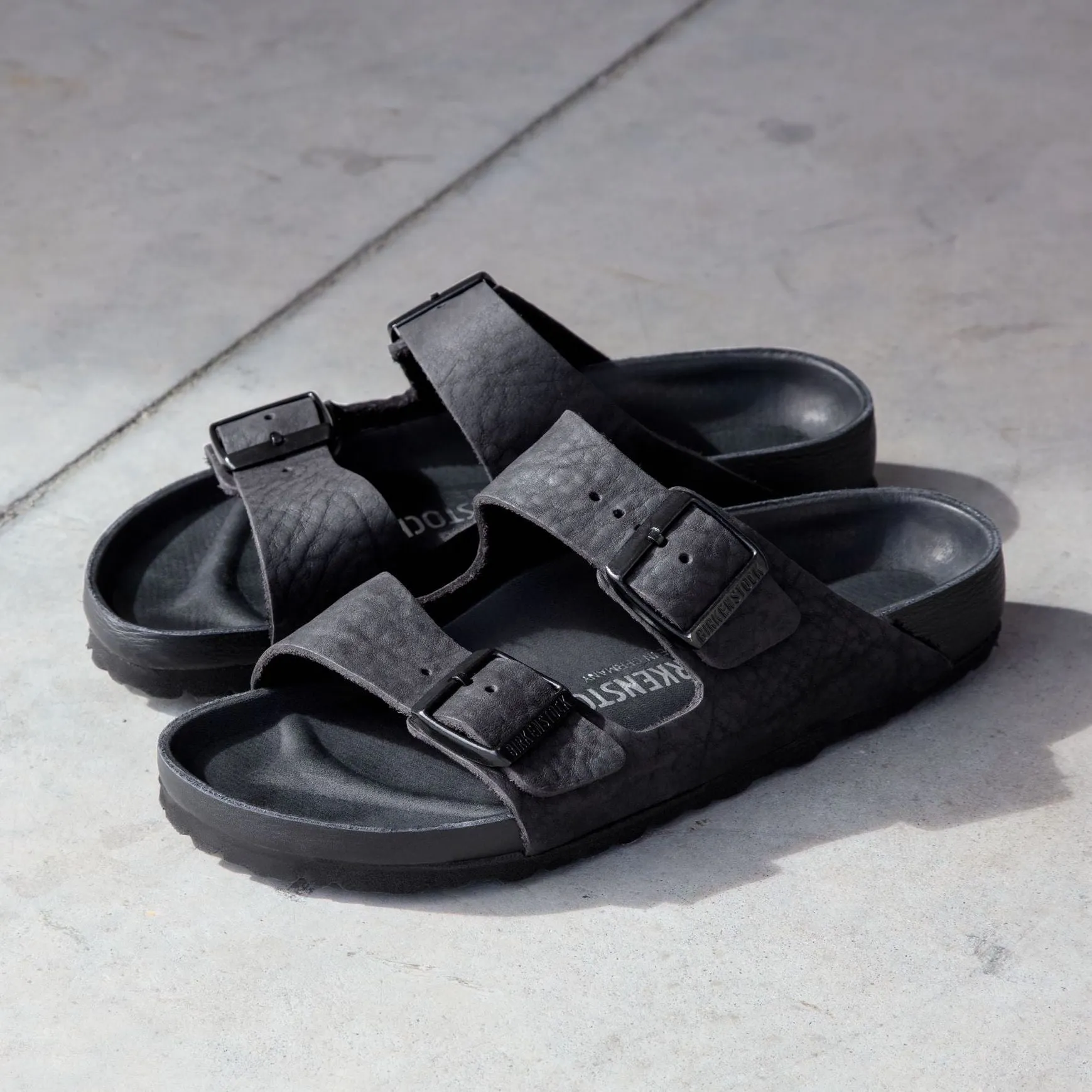 Birkenstock Arizona Exquisite black nubuck