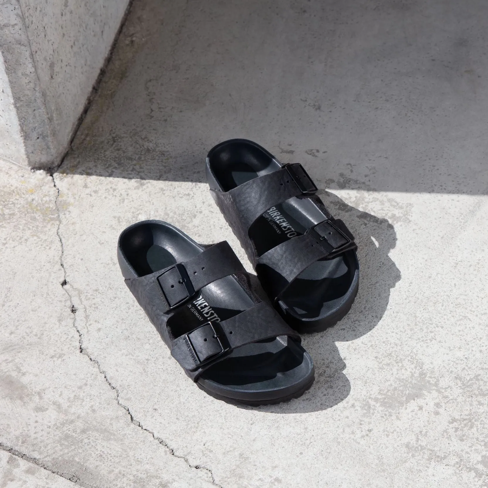 Birkenstock Arizona Exquisite black nubuck