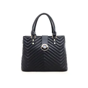 Black Formal Hand Bag P35591