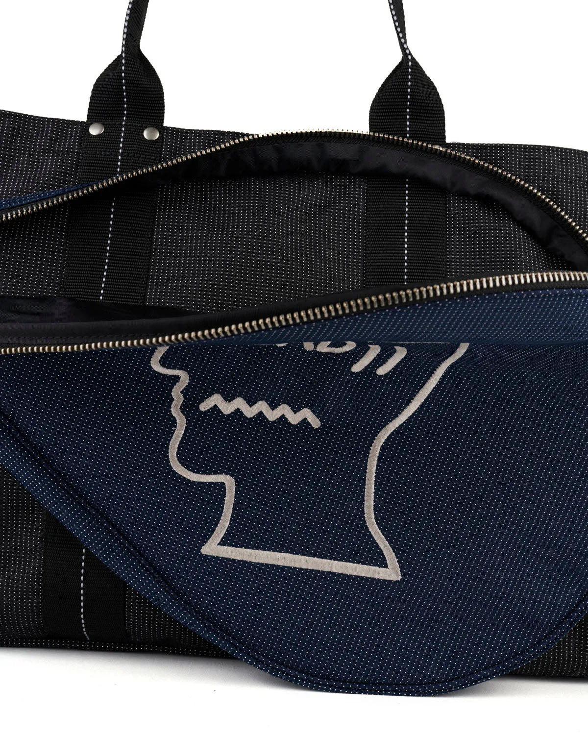 Brain Dead Equipment Logo Head Tennis Tote - Black