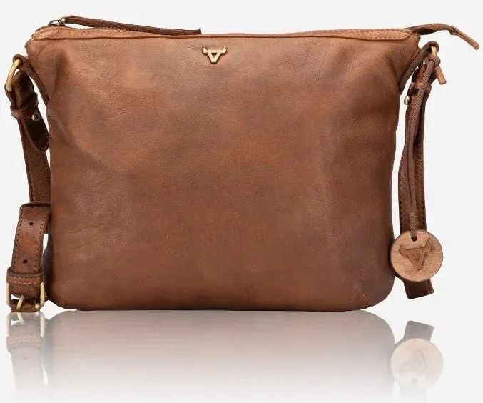 Brando Winslet Cross Body Bag | Cognac