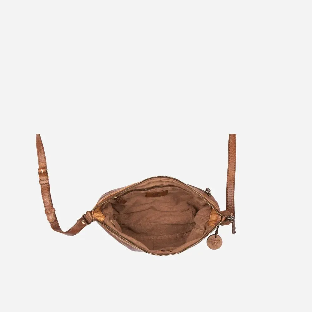 Brando Winslet Cross Body Bag | Cognac