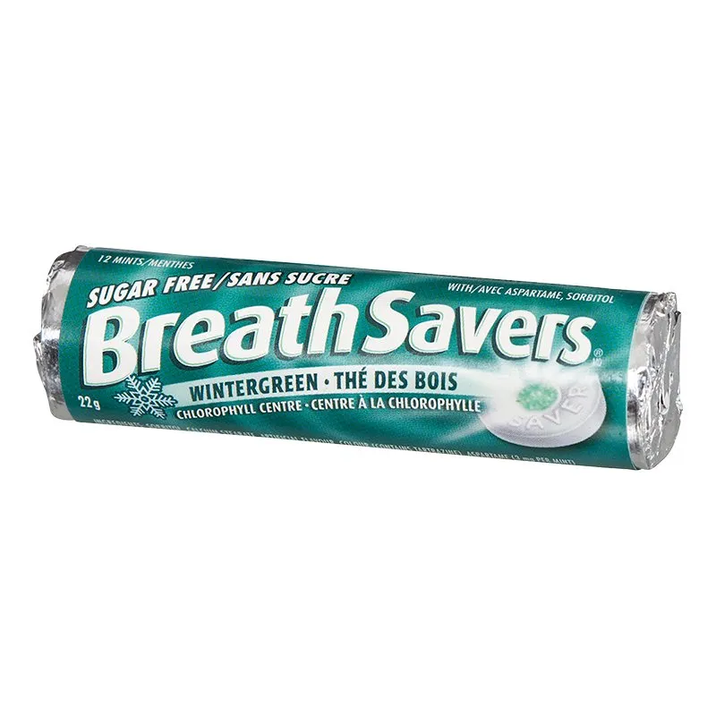 Breath Savers Wintergreen 22g