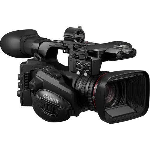 Canon XF605 UHD 4K HDR Pro Camcorder With Professional Microphone and more