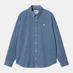 Carhartt WIP Madison Fine Cord Shirt - Sorrent / Wax