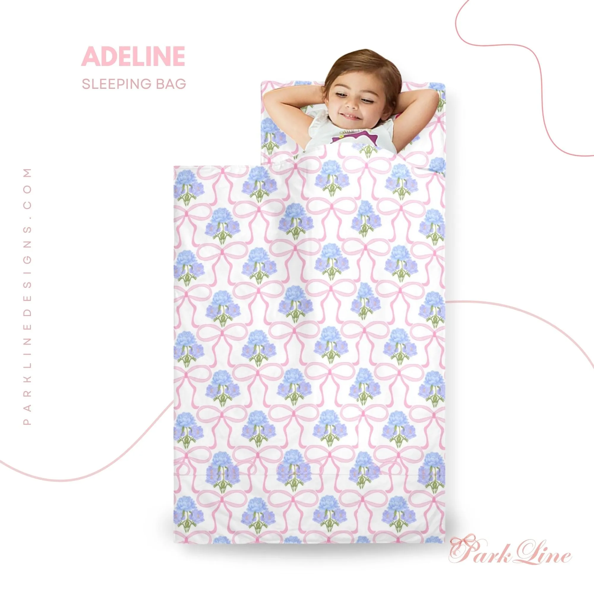 Caroline Kids' Long Sleeping Bag | A Catchy Blend of Comfort & Style | Lightweight and Durable Sleeping Bag for Kids