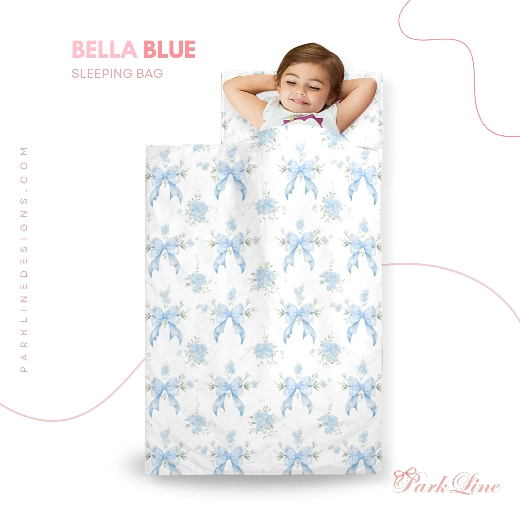 Caroline Kids' Long Sleeping Bag | A Catchy Blend of Comfort & Style | Lightweight and Durable Sleeping Bag for Kids