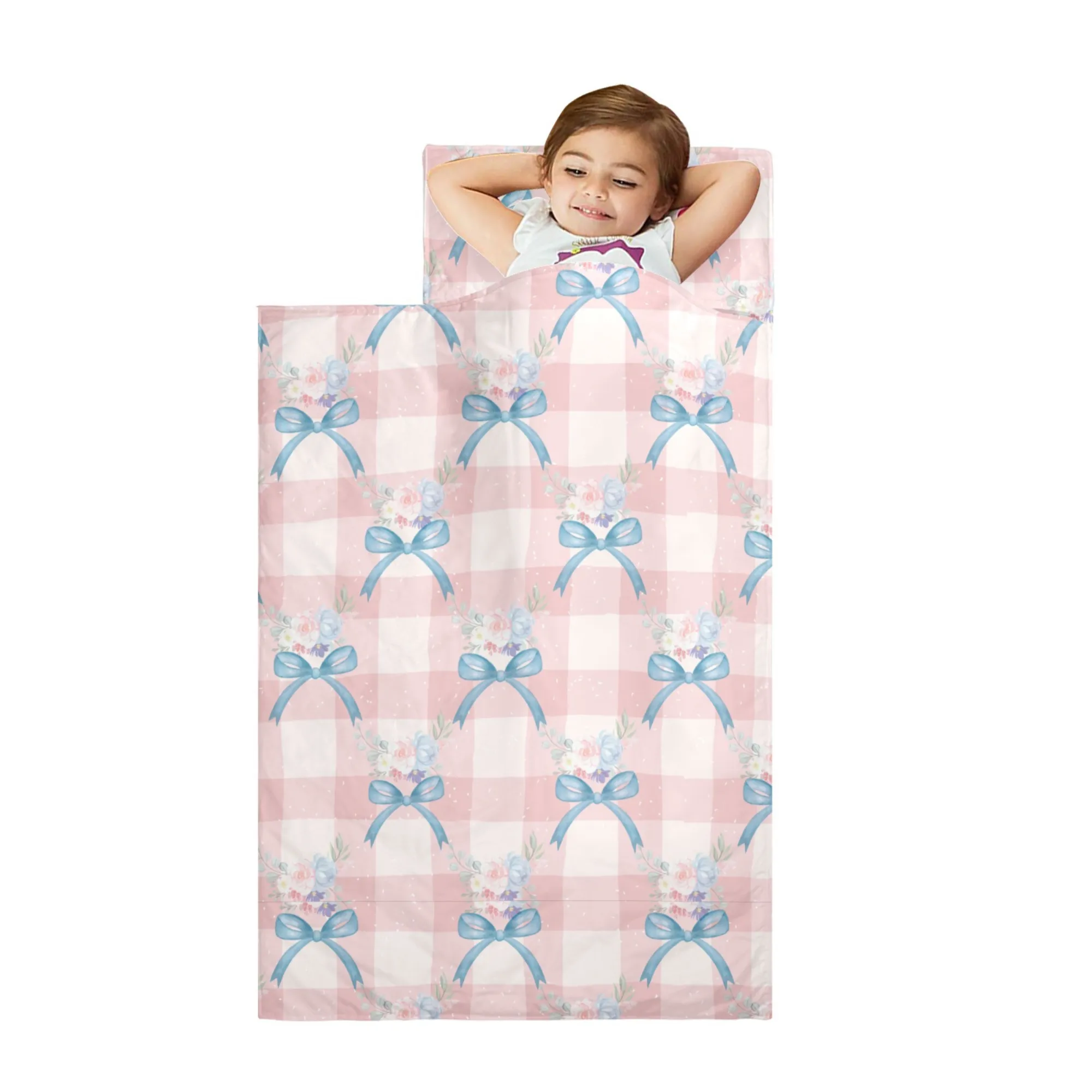 Caroline Kids' Long Sleeping Bag | A Catchy Blend of Comfort & Style | Lightweight and Durable Sleeping Bag for Kids