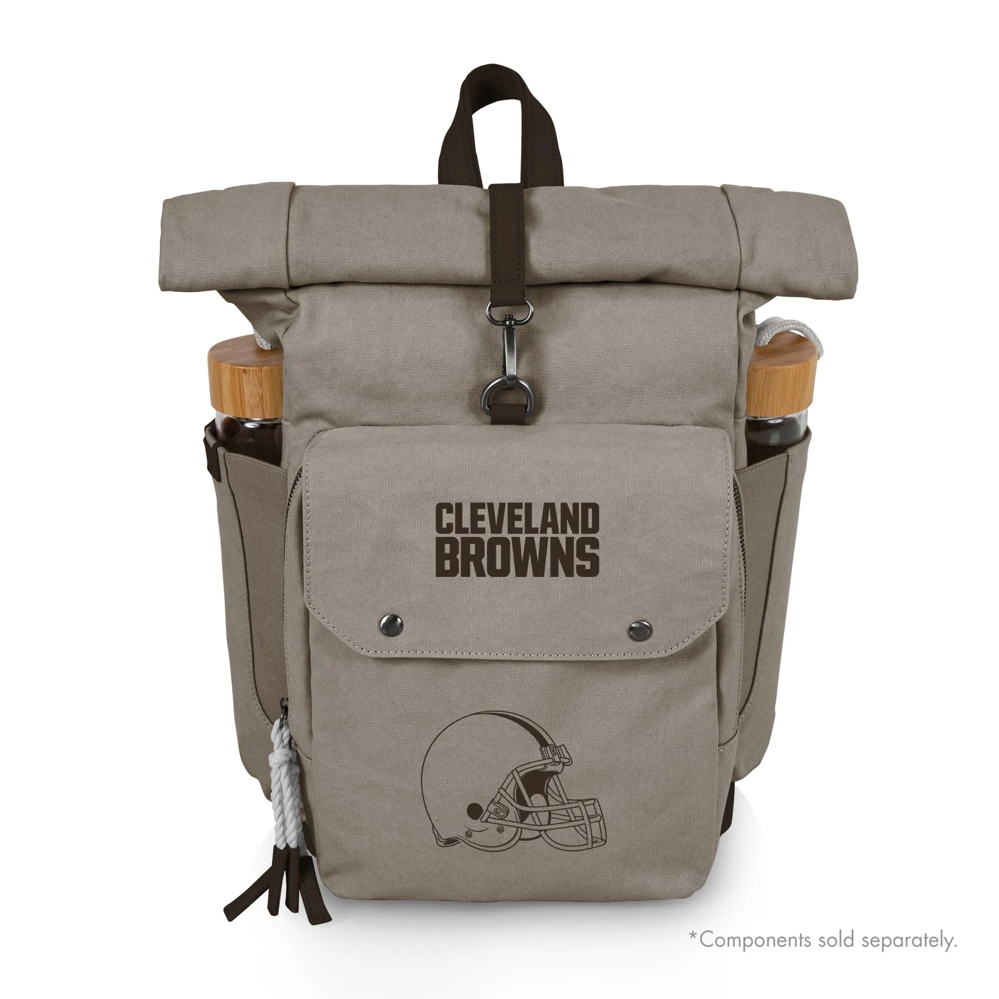 Cleveland Browns - Carmel Roll Top Picnic Backpack Cooler