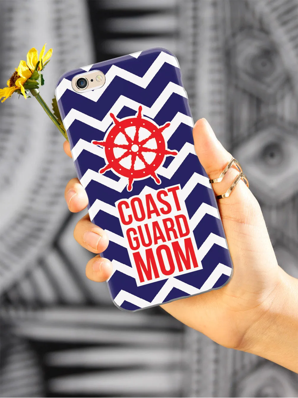 Coast Guard Mom Helm Case