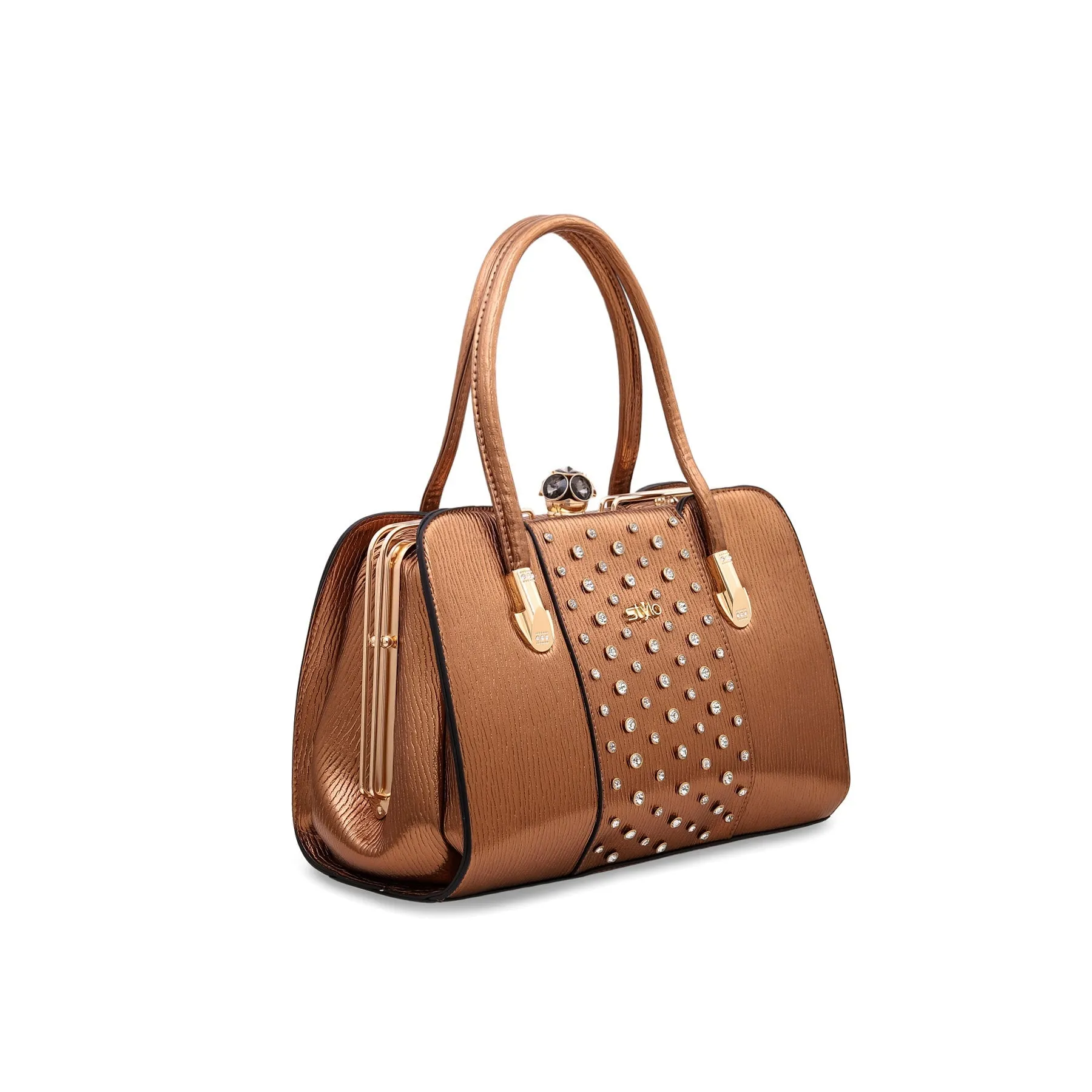 Copper Fancy Hand Bag P35844