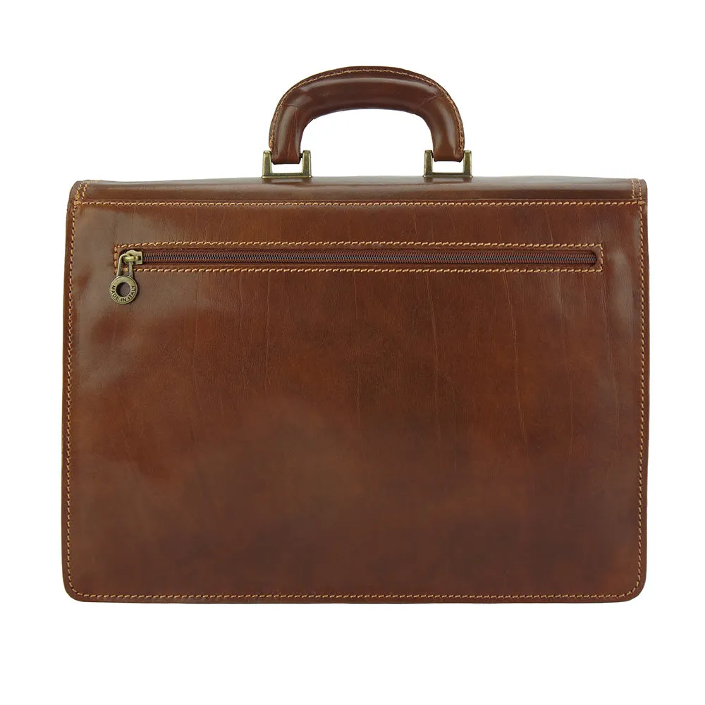 Corrado Leather Briefcase