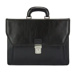 Corrado Leather Briefcase