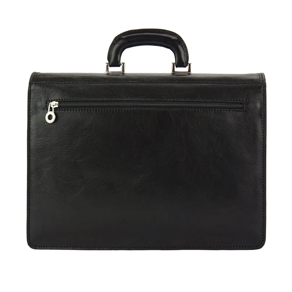 Corrado Leather Briefcase