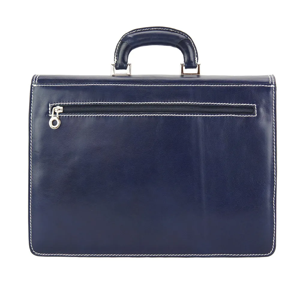 Corrado Leather Briefcase