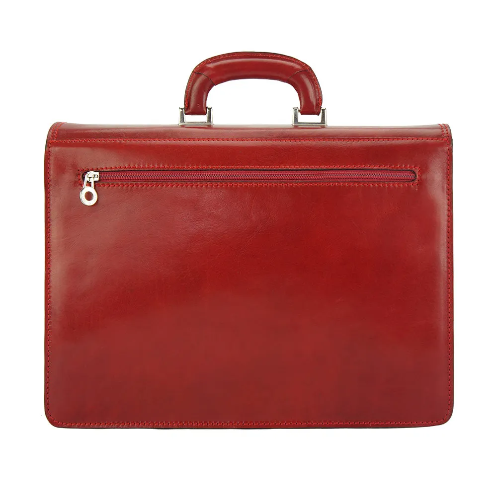 Corrado Leather Briefcase