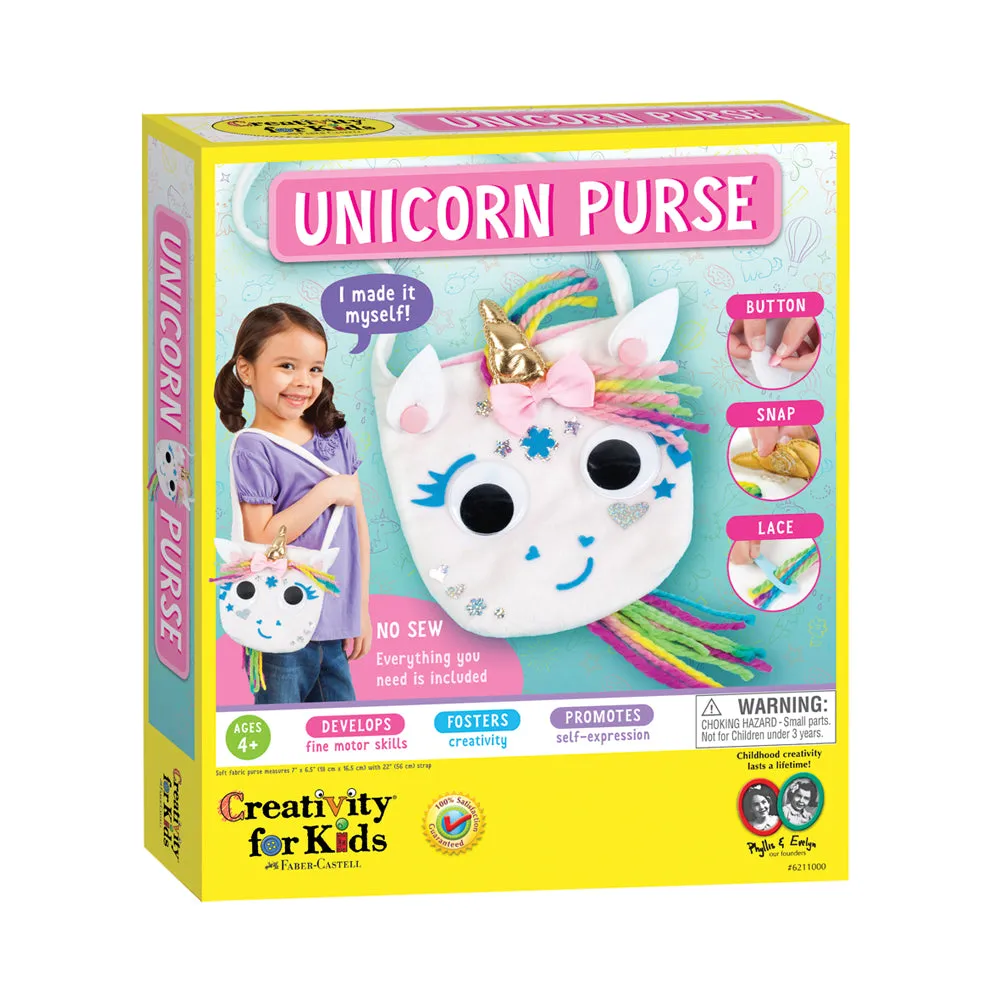 Creativity for Kids Unicorn Purse