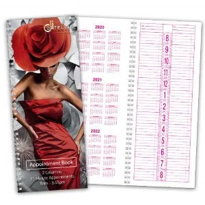 Dateline Professional 50 Page Appointment Book  - 2 Column